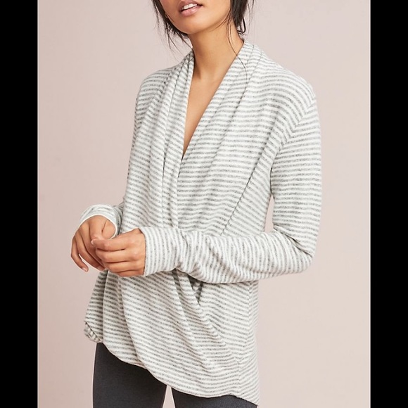 Anthropologie Tops - Saturday/Sunday Anthro Brushed Fleece Pullover